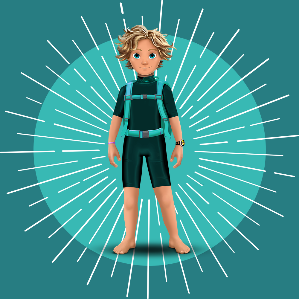 water babies swimvincible character kit