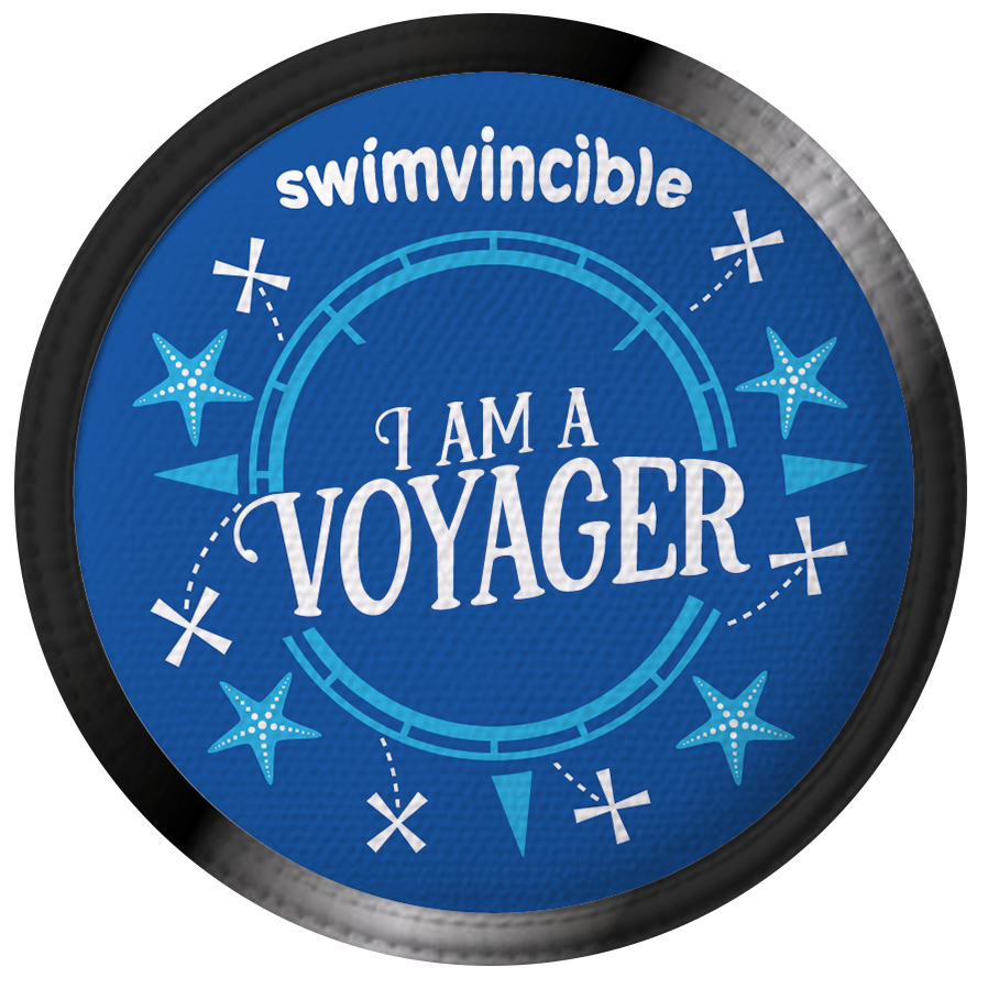 water babies team voyager swimvincible badge