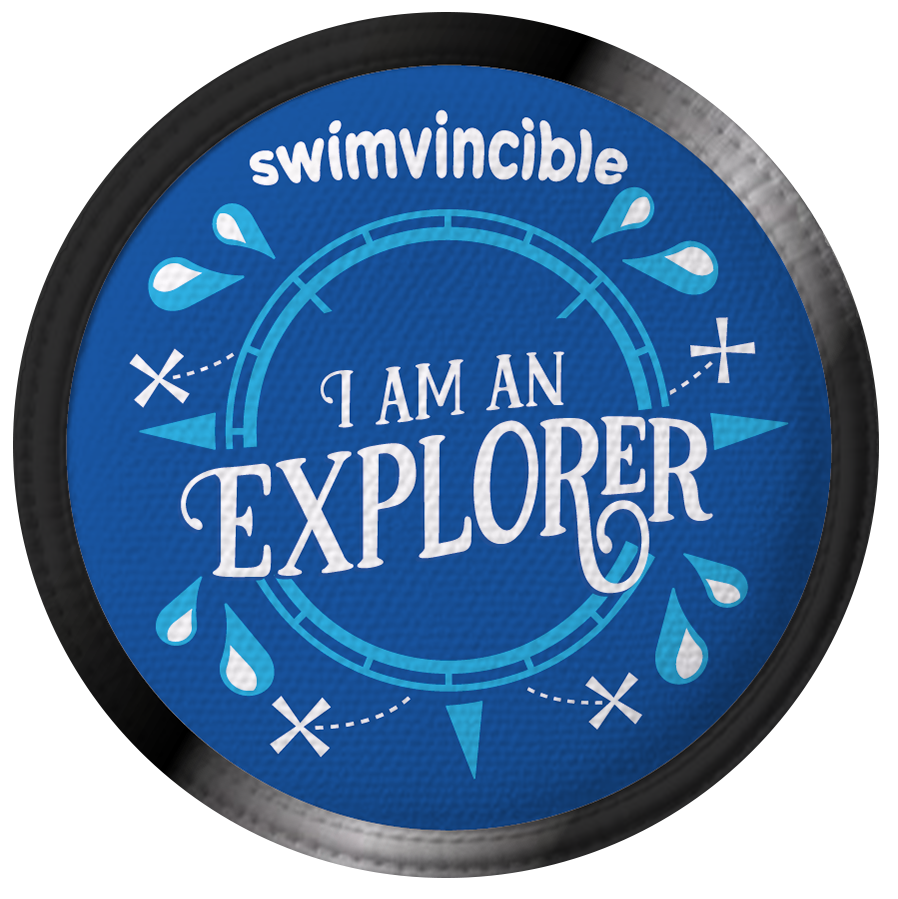 Swimvincible Explorer Badge
